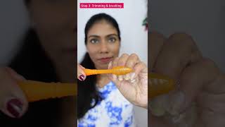 💅😎🔥മാനിക്യൂർ ചെയ്യാം😌 Easy Manicure at home shorts nerin viral manicure [upl. by Yojal502]