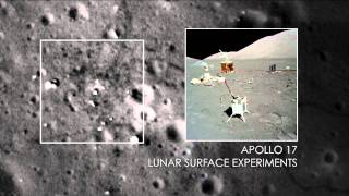 NASA  Sharper Views of Apollo 12 14 and 17 Sites [upl. by Omik]