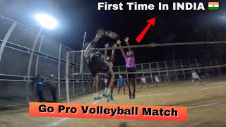 Volleyball First Person  GO PRO Volleyball Match 😍  Practice Match 1 abvolleyball [upl. by Lupiv32]