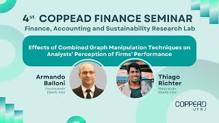 4st COPPEAD Finance Seminar  Finance Accounting and Sustainability Research Lab [upl. by Valencia837]