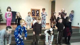 Nickys PreK Christmas Play Songs [upl. by Yeknarf]