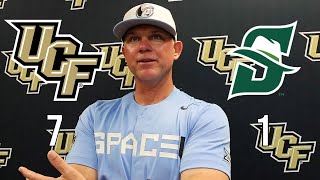 UCF Baseball 7 Stetson 1  Coach Rich Wallace Press Conference ⚾ [upl. by Homer]