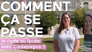 Interview stagiaires Codapagos  Lycée Fénelon NotreDame [upl. by Sucramraj]