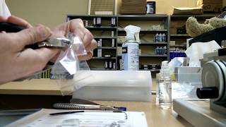 How easy assemble Rimless glasses Silhouette lens  stress drilling tips [upl. by Grussing]