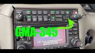 Garmin GMA345 Brief Review [upl. by Hanselka]