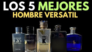 Los 5 MEJORES PERFUMES PARA HOMBRE del 2024 [upl. by Ario]