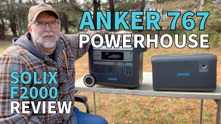 ⁠Anker Powerhouse 767 SOLIX F2000 Power Station Lithium LiFEPO4 Solar Portable Power Station [upl. by Riggins931]