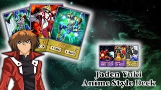 Yugioh Orica Jaden Yuki anime style deck Yugiohoricasofficialcom [upl. by Tihom]