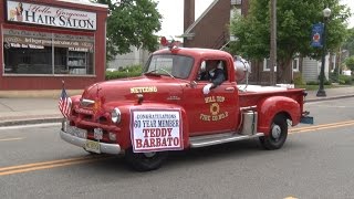 Netcongnj Fire Department 110th Anniversary Parade 51615 [upl. by Neffets]