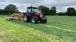 McCormick X7460 and a Pottinger Top 762 out on Demo in Kilkenny [upl. by Aronoh879]