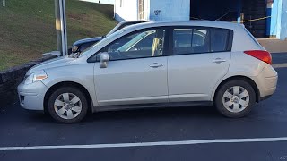 2012 Nissan Versa removingreplacing lower control arm suspension [upl. by Mobley]