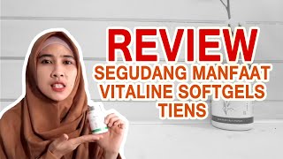 REVIEW VITALINE SOFTGELS PEMUTIH BADAN [upl. by Eynenihc]