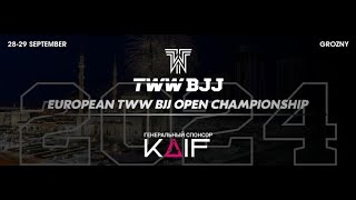 Day 1 – Mat 2 TWW BJJ EUROPEAN OPEN CHAMPIONSHIP 2024 GI amp NOGI [upl. by Ahtivak]