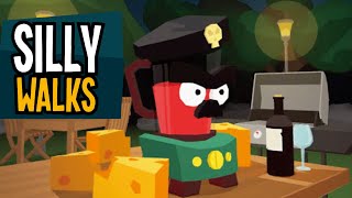 PANCAKE vs BOSS BLENDER  GAME Silly Walks APK [upl. by Olrak]