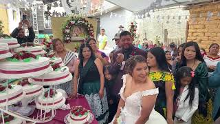 NUESTRA BODA CESAR Y ANA VALS Y BRINDIS SANTIAGO AZAJO 2024 [upl. by Ulah]