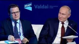 Professor Glenn Diesen speaking with President Vladimir Putin at Valdai Discussion Club 07112024 [upl. by Kcirde]