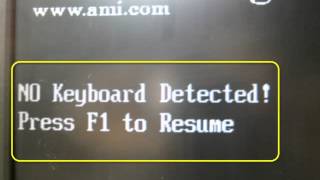No Keyboard Detected VT8237R Plus defectiveK8VMX Mainboard repair [upl. by Scriven994]