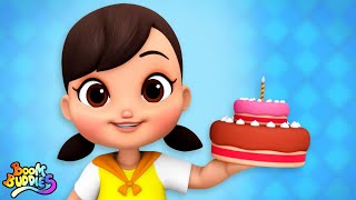 Happy Birthday Song  Lets Have A Cake Fun Music for Children [upl. by Ylsel]