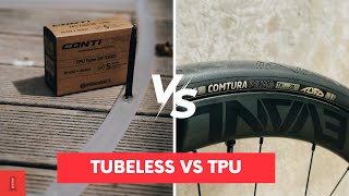 Tubeless vs lekkie dętki TPU  co jest lepsze Koszty łatwość obsługi bezproblemowość cena [upl. by Rancell]