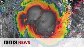 Powerful storm Cyclone Ilsa hits Western Australia  BBC News [upl. by Nagol]