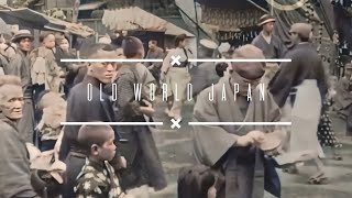 Old World Japan Places and People 1900s tartarian historical video footage historical building [upl. by Haissi]