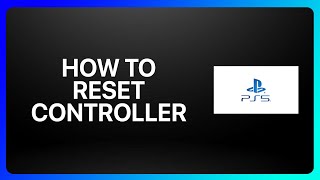 How To Reset PlayStation 5 Controller Tutorial [upl. by Carola776]