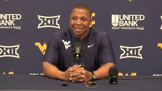 WVU Football Chad Scott Press Conference 121124 [upl. by Travis434]