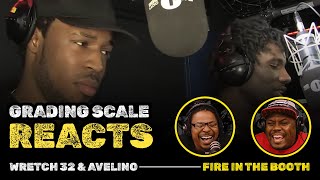 Wretch 32 amp Avelino  Fire in the Booth  Grading Scale Reacts [upl. by Gottuard]