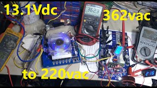 high frequency inverter 12v to 220v using IGBT 60N60 wtotem pole driver tip 41c and tip 42c [upl. by Niaz224]