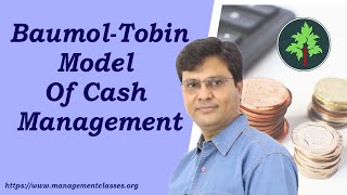 BaumolTobin Model of Cash Management in Hindi [upl. by Ahsieken]