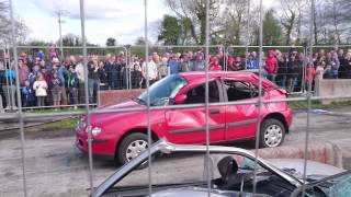 American Car Show Kilbeggan  Tug of War  Rover 25 [upl. by Moretta413]