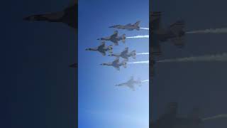 Thunderbirds Intro at Salinas 2023 shortvideo shorts airforce usairforce thunderbird [upl. by Keener]