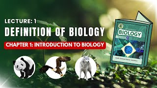 Definition of Biology  Class 9 Biology  Chapter 1  Introduction to Biology  Sindh Textbook Board [upl. by Enidanreb975]