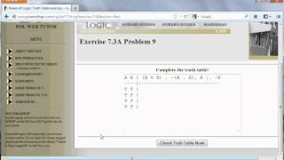 Logic4 Truth Tables and Validity [upl. by Fen]