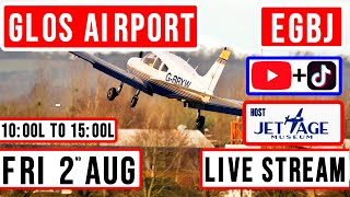 Glos Airport EGBJ  Sat 13th July  1000L✈️ [upl. by Eiznek]