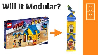 Lego Alternate Build  70831 Emmets Modular Dreamhouse [upl. by Emiolhs]