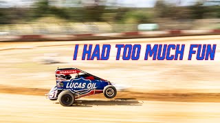 Testing a Dirt Midget for the FIRST TIME  Chili Bowl 25 [upl. by Gibbon40]