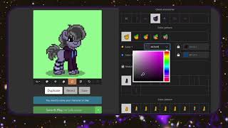 Making a Pony Town OC in 5 Minutes [upl. by Nuahs]