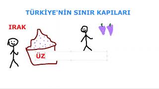 2020 KPSS COĞRAFYA  TÜRKİYENİN SINIR KAPILARI Hafıza Tekniği İle  IRAK [upl. by Neerhtak354]