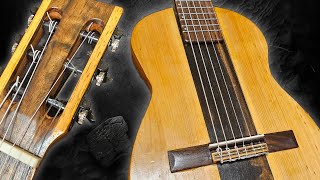 Building a VERY Thin Acoustic Parlor Guitar From SCRATCH [upl. by Ruskin214]