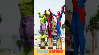 GTA V Mini Kong Suko Helps Avengers shorts [upl. by Gierk]