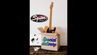 Squire 50s telecaster classic vibe  unboxing [upl. by Ragan]