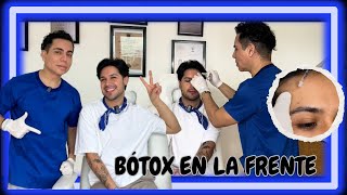 BÓTOX en la FRENTE de ALEX FLORES I JAVIER DERMA [upl. by How]