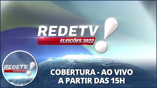 REDETV  ELEIÇÕES 2022  COBERTURA 1º TURNO 02102022 [upl. by Alessig999]