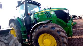 2016 John Deere 6175R 68 Litre 6Cyl Diesel Tractor 175215HP [upl. by Leonardo]