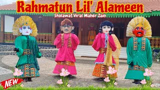 RAHMATUN LIL ALAMEEN VERSI ONDEL ONDEL JOGET ● ONDEL ONDEL BETAWI ● SHOLAWAT VIRAL ● KAMPUNG BETAWI [upl. by Partan]