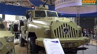 CSVP3 MRAP Mine Protected Armoured Vehicle China Chinese defense industry Poly Technologies [upl. by Hameean]