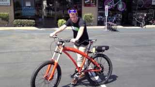 2013 Prodeco Outlaw SS ELECTRIC MOUNTAIN BIKE 28mph 48v 750w quick ride [upl. by Eiclud]