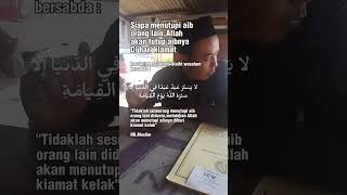 Siapa yang menutupi aib orang lain videoshorts fyp islamic [upl. by Donny]