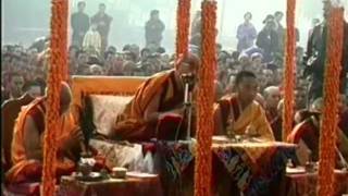 HH 17th Karmapa visits to Ladakh Bodhgaya and Sarnath 2002 66 [upl. by Aerdnek]